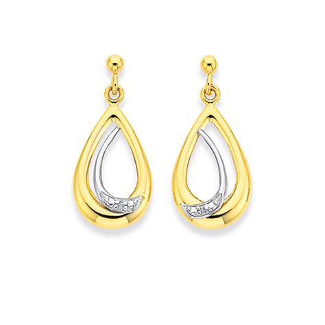 teardrop earrings prouds